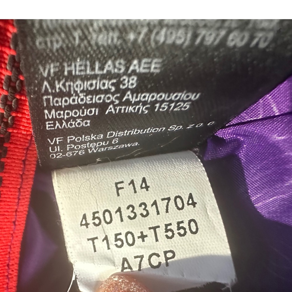 The North Face Womens Gray Pink Hooded Shell Jacket Medium Full Zip A7CP F14 - Picture 11 of 16